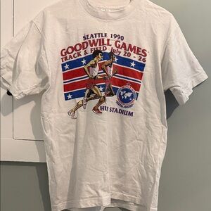 Fruit of the Loom White Goodwill Games T-Shirt